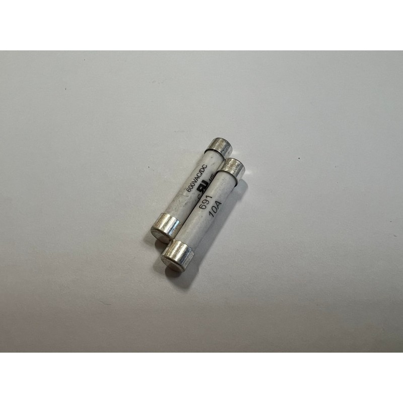 Ceramic Fast Fuse, 691, FF 10A / 600VAC/DC, 6x32mm for