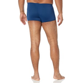 Speedo Men's Swimsuit Square Leg Endurance+ Solid Navy