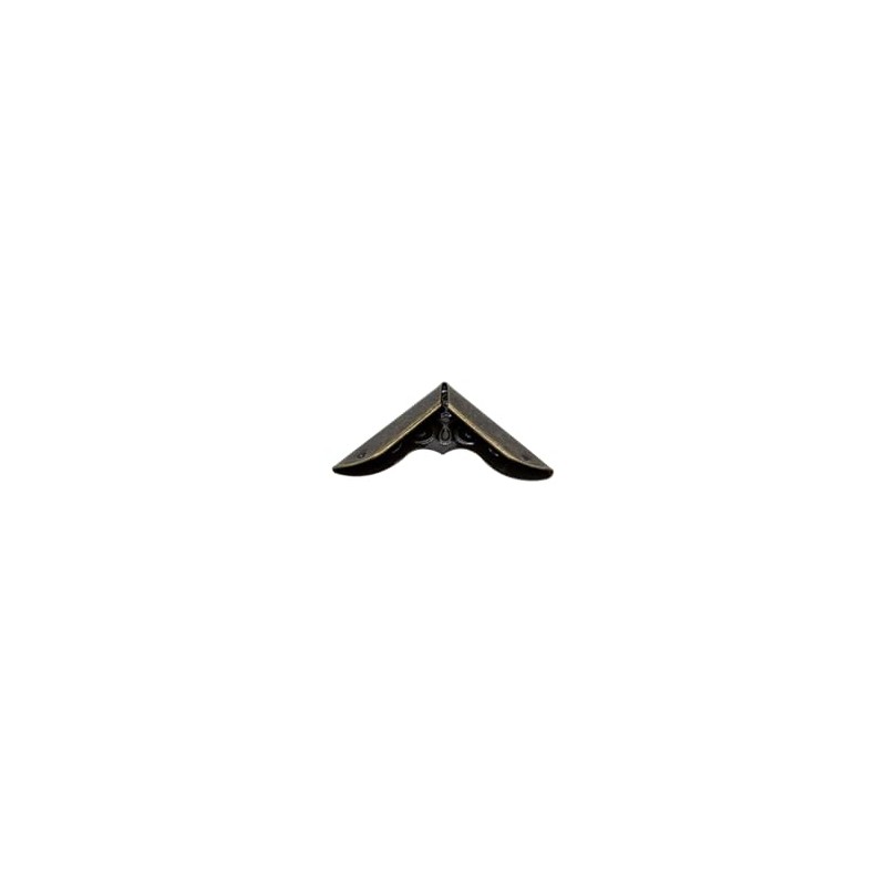 WEAXIO 100pcs Metal Book Corner Protectors for Scrapbook, Photo Album,