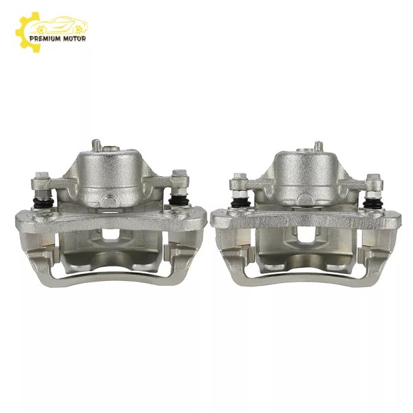 premium_motoring 2PC Front Brake Calipers Kit For 2007-2010 Hyundai Elantra