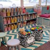 Romooa 6 Pcs 11 Inch Composition Book Classroom Fabric Storage