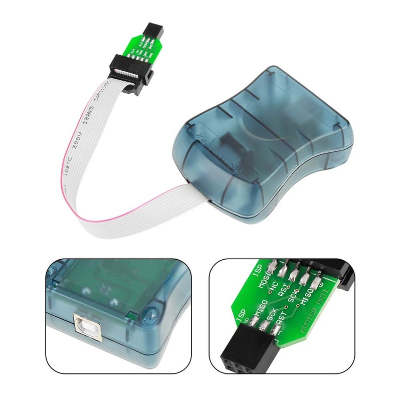 USB AVRISP MKII Downloader Compatible with the Original AT ISP
