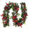 9 FT Long Christmas Garland Flexible PVC Hanging Pendant Artificial