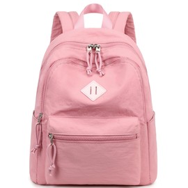 CAMTOP Mini Backpack Small Backpack Purse for Women Lightweight Cute Fashion Backpack Bookbag Daypack for Travel Shopping, Dirty Pink, Modern