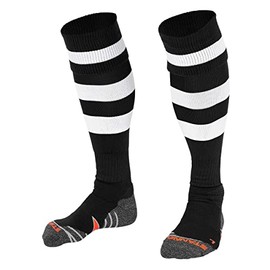 Stanno Men's Original Football Socks Black / White 10-12 UK