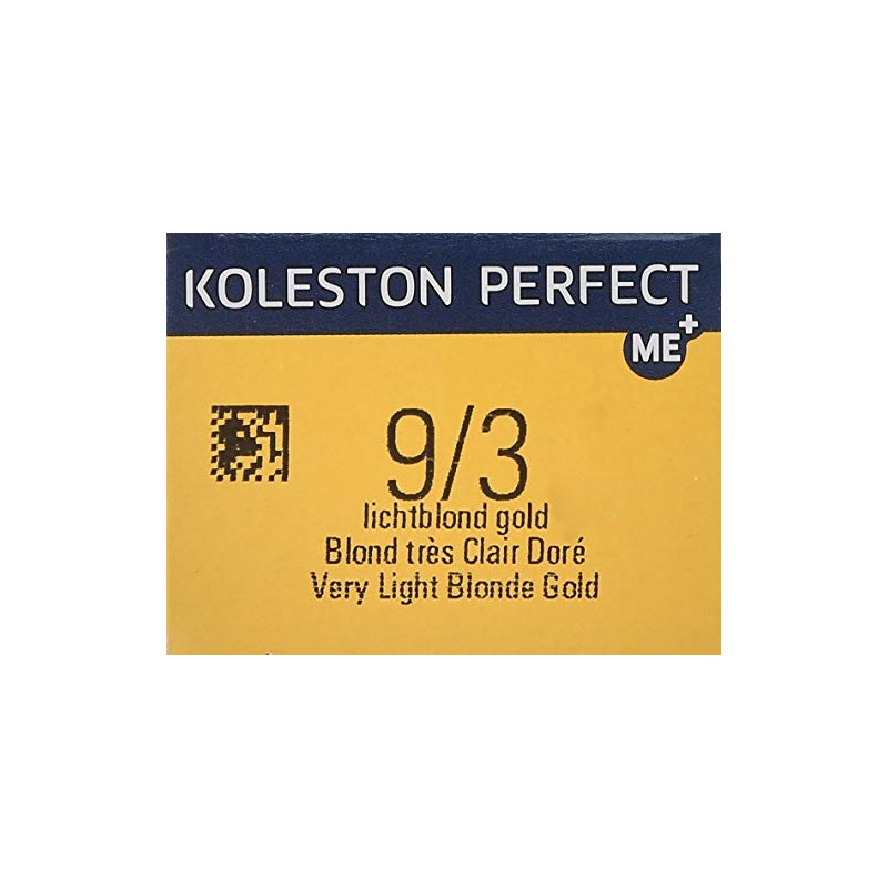 Wella Professionals Koleston Perf. Me+ Rich Naturals 9/3 60ml