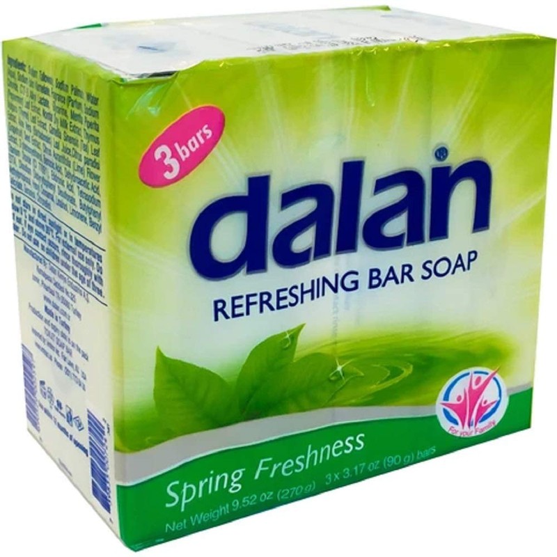 BAR SOAP DALAN SPRING FRESH 3pk