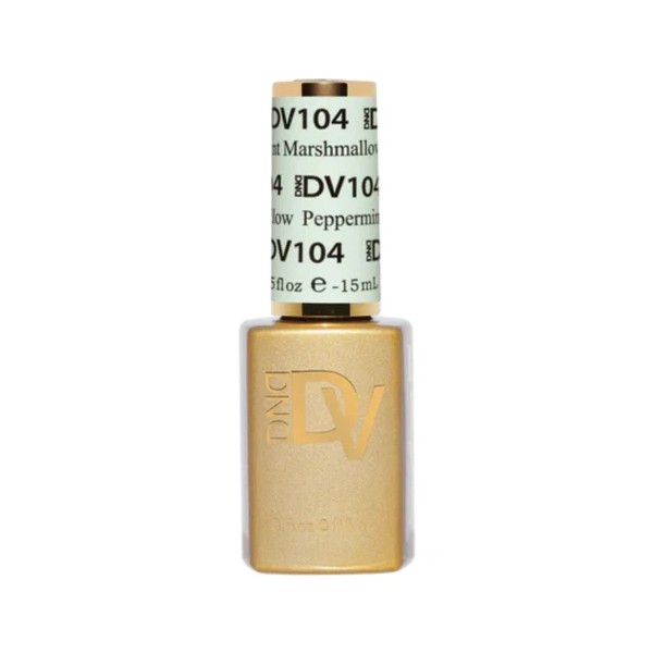 DND DIVA Gel Polish UV/LED #104 - Peppermint Marshmallow (GEL