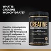 Creatine Monohydrate Powder - Unflavored Creatine for Pre Workout, Athletes