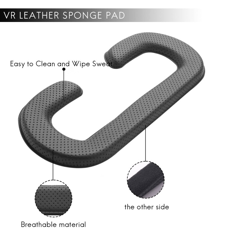 Peakloong for Cover Pu Leather,Foam for Headset VR Face Cushion