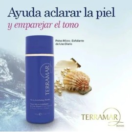 Terramar Polvo Micro-Exfoliante Facial 100 g Día y Noche Todo Tipo de Piel 20 Años                                                                    