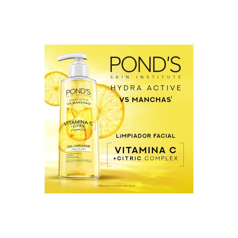 PONDS Limpiador Facial Vitamina C 200ml