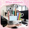 WINOESHE Stainless Steel Pencil Holder with I Don’t Know I