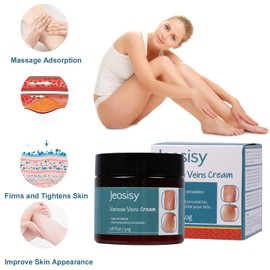 jeosisy Varicose Vein Cream - Varicose Veins Cream for Legs, Varicose & Spider Veins Soothing Leg Cream