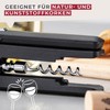 Fackelmann Corkscrew, 193 mm, ergonomic handle, innovative mechanism, suitable for