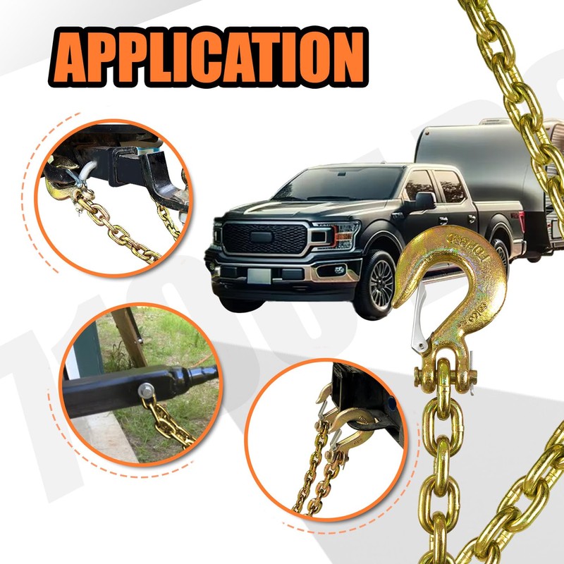 TKK G80 Trailer Safety Chain – 36 Inch Heavy Duty