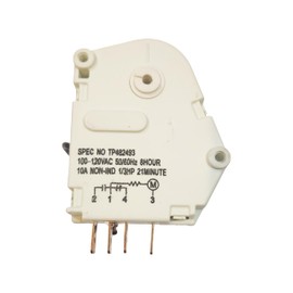 Kitchen Basics 101: W10822278 Refrigerator Defrost Timer Replacement for Whirlpool KitchenAid Sears Kenmore Fridges 482493 PS11723171 945514 482493 R0950217 2188372