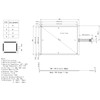 VSDISPLAY - visualización táctil de 8,4 Pulgadas con 4 Cables