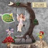 VFM - Fairy Garden Ornament, Fairies on a Swing, Outdoor