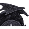 Nemesis Now Time to Burn Dragon Clock 20cm, Resin, Multicolour