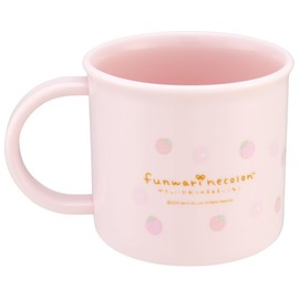 Skater KE4AAG-A Antibacterial Cup, Fluffy Neckoro, 7.8 fl oz (200 ml), Dishwasher Safe, Made in Japan