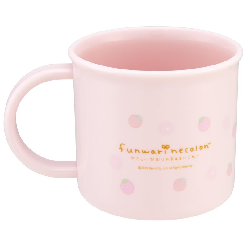 Skater KE4AAG-A Antibacterial Cup, Fluffy Neckoro, 7.8 fl oz (200