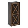 Kate and Laurel Mace Decorative Rustic Floating Storage Cabinet, 30"