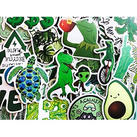 15 Random Kermit The Frog Avocado Animals Variety Flowers Laptop Stickers