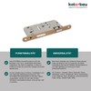 KOTARBAU Inner Door Mortice Lock 90 x 50 mm Toilet