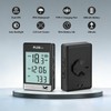GPS Bike Computer Wireless Cycling Speedometer Odometer, 3.26" LCD Display