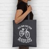 Shirtracer - Cotton Bag - Sayings Statement - Ich bin