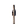 Cocoarm HSS Step Drill 5 Pieces Cone Drill Set Titanium
