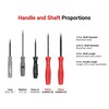 TEKTON 1/4 Inch x 6-1/2 Inch Straight Mini Pry Bar