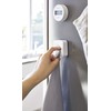 Yamazaki 4133 Magnetic Kitchen Towel Holder, White, Approx. 2.2 x