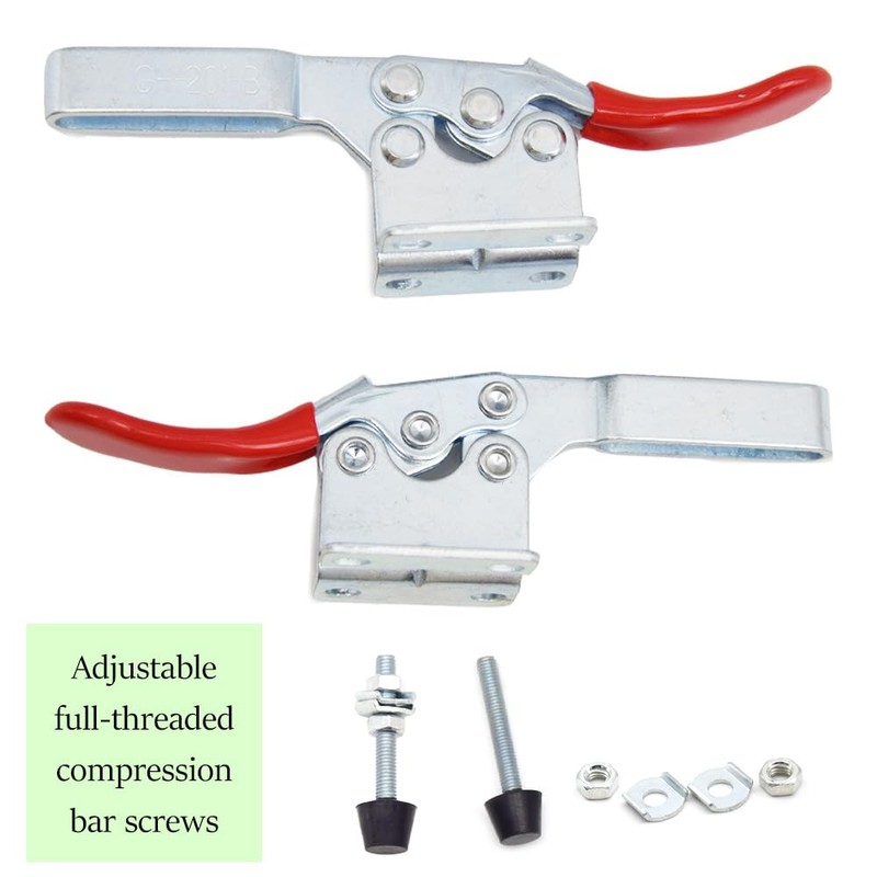 CEEYSEE GH-201-B Quick Release Toggle Clamp Adjustable 90 kg Horizontal