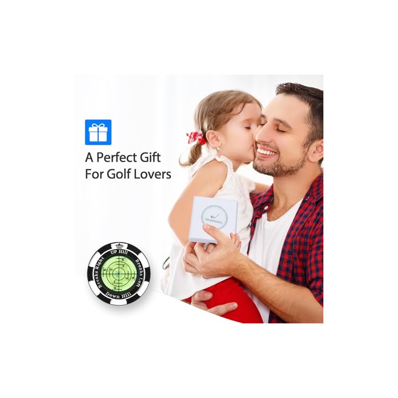 SlopeMaster ProGreen Reader - Golf Ball Marker with High Precision
