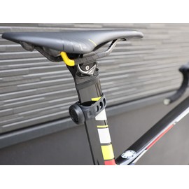 Rubber Rubber Band Safety Light Mount for Garmin Varia [Rubber-GMVaria] Compatible with Garmin Rear View Radar Tail Light Without Camera