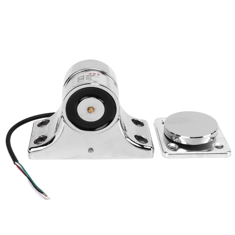 Electromagnetic Door Holder Zinc Alloy Silver 55kg Suction Fire Door