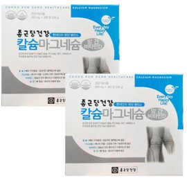 Chong Kun Dang Health Calcium Magnesium Manganese Vitamin D 720 Tablets 12 Month Supply / 종근당건강 칼슘 마그네슘 망간 비타민D 720정 12개월분