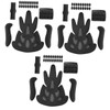 Kisangel 69 Pcs Helmet Sponge Pads Anti-Collision Kit Helmet Padding