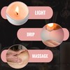 Lumier Body Balm Melting Dripping Massage Candle in Reusable Porcelain