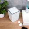 bremermann Savona cosmetic bin incl. wall mount with swing lid,