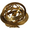 RedSkyTrader Brass Antique Finish Armillary Celestial Globe with Zodiac Engravings