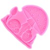 XMOLDNMS Pilz Fondant Silikonformen für Kuchen Dekoration Cupcake Topper Schokolade