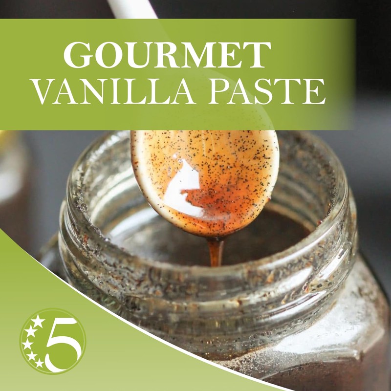 Five Star Chef Vanilla Paste, Vanilla, 16 fl. oz.