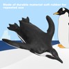 Penguin Model Simulation Soft Rubber Sliding Penguin Model Marine Animal