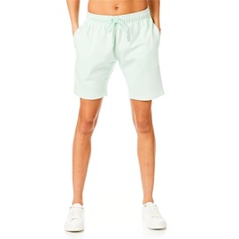 Light & Shade Women's Pastel & Brights Loungewear Sweat Shorts Joggers Jogging Shorts, Misty Jade, Medium