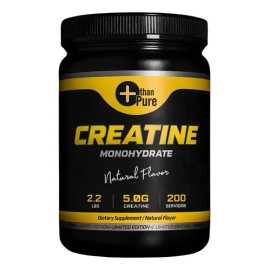 Creatina Monohidratada 1kg Sin Carbohidratos 200 Porciones More Than Pure                                                                             