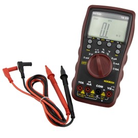 Testboy 316 Digital Multimeter (Digital Multimeter for Electrical Installation, Service and Industry, Easy-to-Read 40 mm Display with Backlight, Continuity Test and Resistance Measurement)