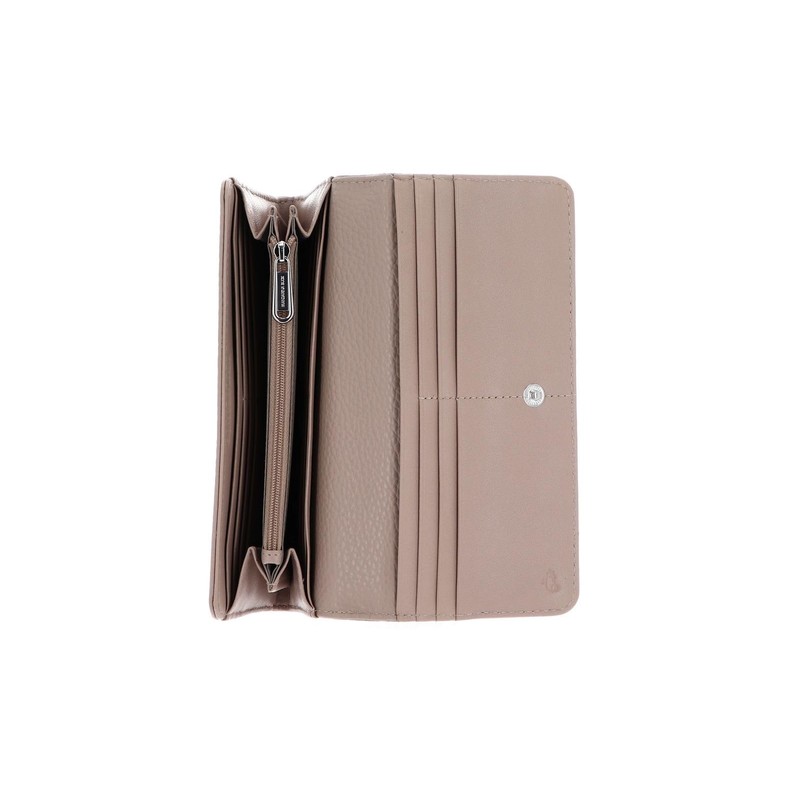 Mandarina Duck Women's Mellow Leather Wallet Travel Accessory Wallet, Warm